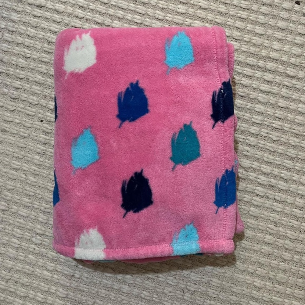 Pink Vera Bradley Blanket